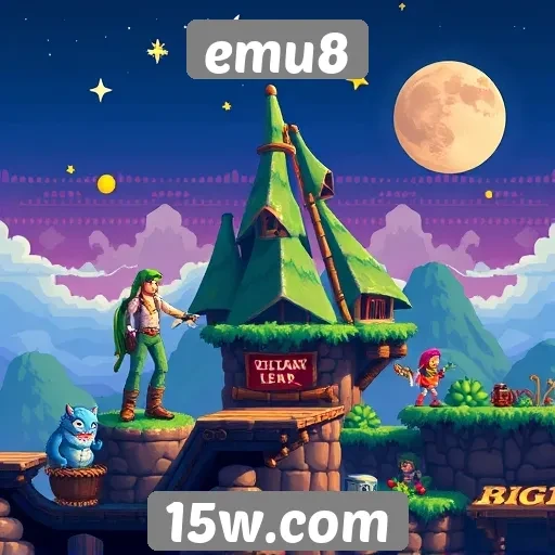emu8 apresenta novos jogos clássicos para download