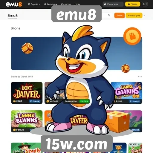 navegação intuitiva do site emu8 surpreende usuários